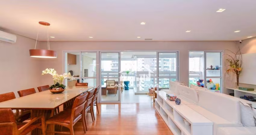 Aparftamento à venda, 155m², 3 suítes, 3 vagas, no Campo Belo