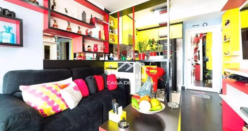Vende apartamento tipo studio com 33m², mobiliado ao lado da berrini, no brooklin.