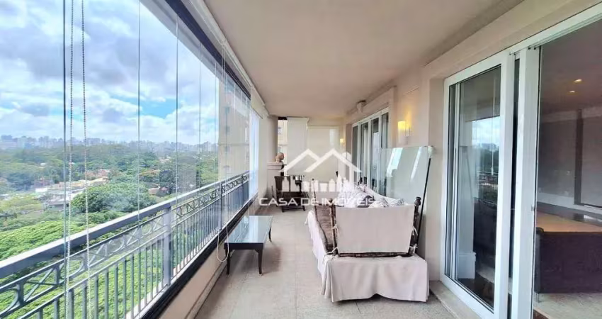 Vende apartamento à venda com 357m², 4 suítes, 5 vagas, na vila nova conceição