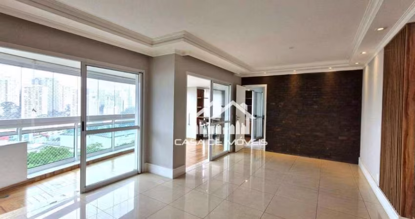 Vende ou aluga apartamento com 177m², 4 dormitórios sendo 3 suítes, 3 vagas e lazer clube, na Vila Andrade