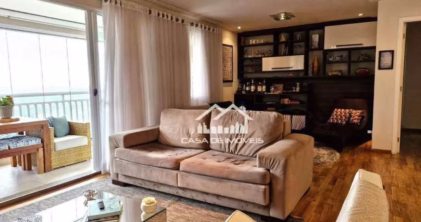 Vende apartamento lindo com 145m², 3 suítes, 1 escritório, 3 vagas e lazer, no morumbi