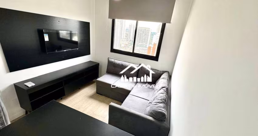 Aluga apartamento de 33m³, com 2 dormitórios, ao lado do metrô, com lazer completo