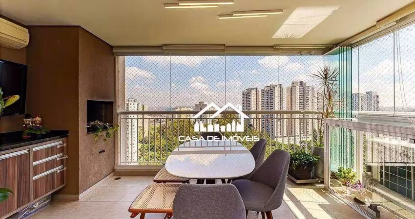 Apartamento à venda, 107m², 3 dormitórios, 2 vagas, na Vila Andrade