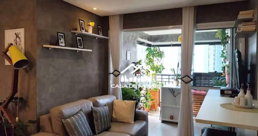 Vende apartamento de 58m², com 2 dormitórios, sendo 1 suíte e 1 vaga, na Vila Andrade.