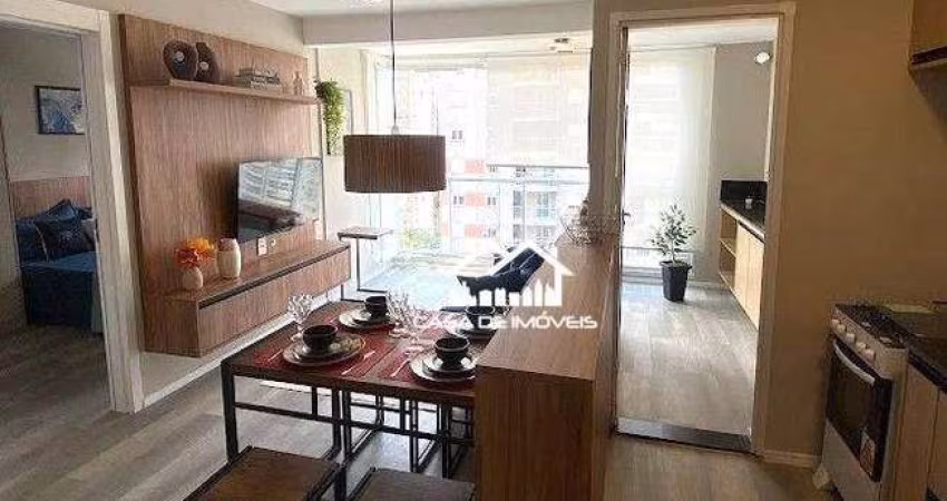 Vende apartamento de 38m², com 1 dormitório e 1 vaga, na Vila Andrade.