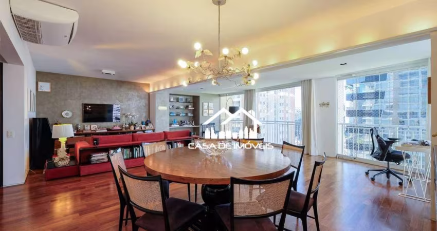 Vende apartamento cm 185m², 3 suítes, 3 vagas e lazer, no Itaim Bibi.