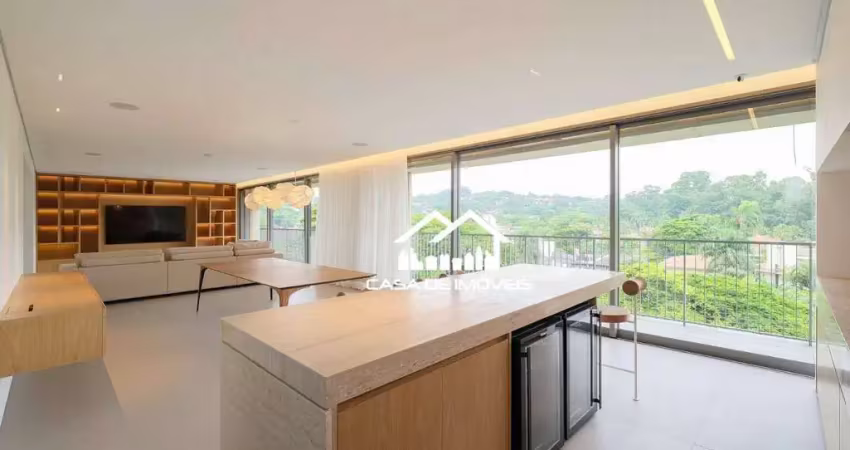 Vende apartamento com 253m², com 3 suítes, espaço gourmet, adega climatizada,  4 vagas de garagem, na Cidade Jardim.