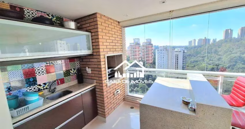 Vende apartamento com 171m² em condomínio clube na vila andrade.