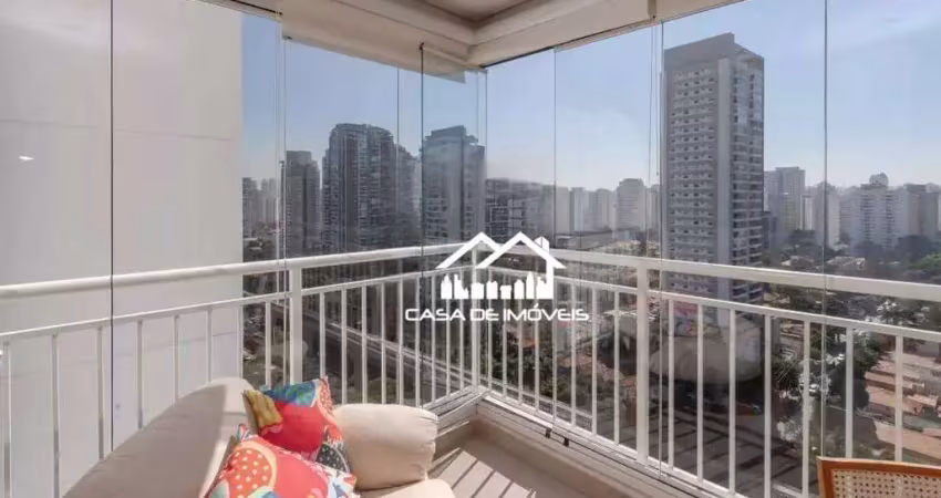 Vende ou aluga apartamento no brooklin, com lazer completo, 67m², 2 dormitórios e 1 vaga.