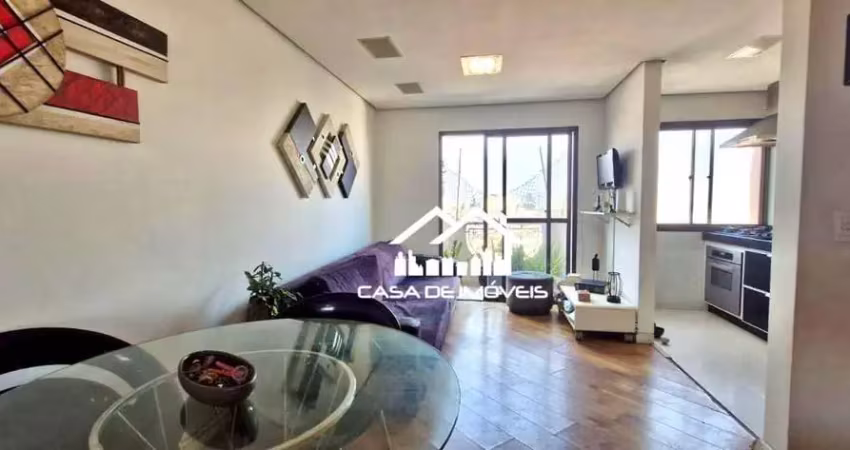 Vende apartamento de 60m² com 1 suíte, 1 vaga e lazer, na vila andrade