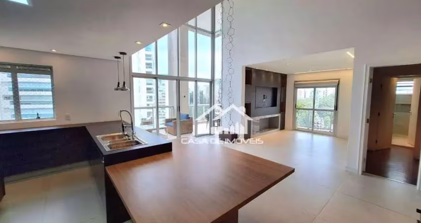 Apartamento à venda, 142m², 2 suítes, 3 vagas, no panamby