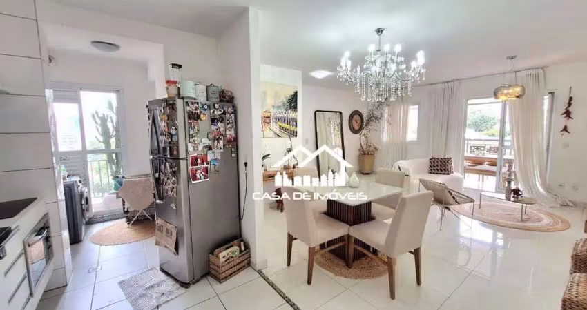 Vende apartamento de 91m², com 2 dormitórios, sendo 1 suíte, varanda gourmet na vila andrade