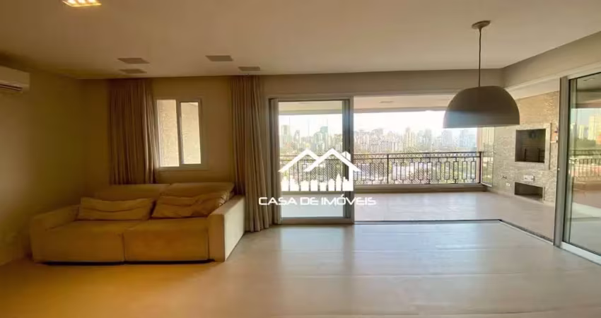 Vende ou aluga apartamento com 156m², 3 suítes e lazer completo com quadra de tênis, na vila olímpia.