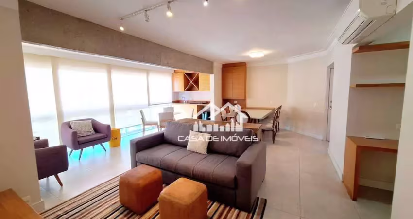Aluga apartamento mobiliado com 112m², com 3 dormitórios e lazer clube, na vila olímpia