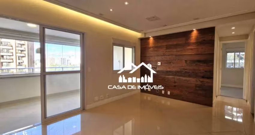 Aluga apartamento de 87m², com 2 dormitórios, sendo 1 suíte e 2 vaga, no morumbi.