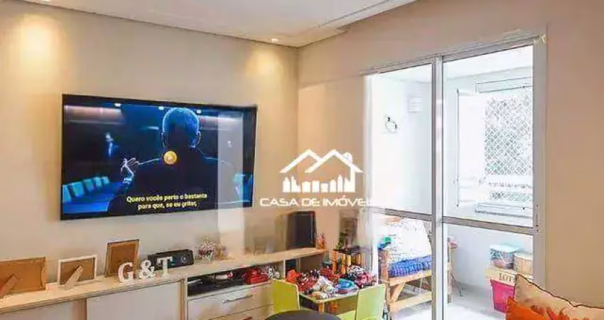 Vende apartamento com 79m², 2 suítes, 2 vagas e lazer clube, no morumbi