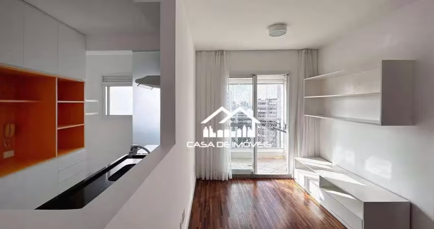 Vende ou aluga apartamento de 51m², com 2 dormitórios e 1 vaga, na vila andrade.
