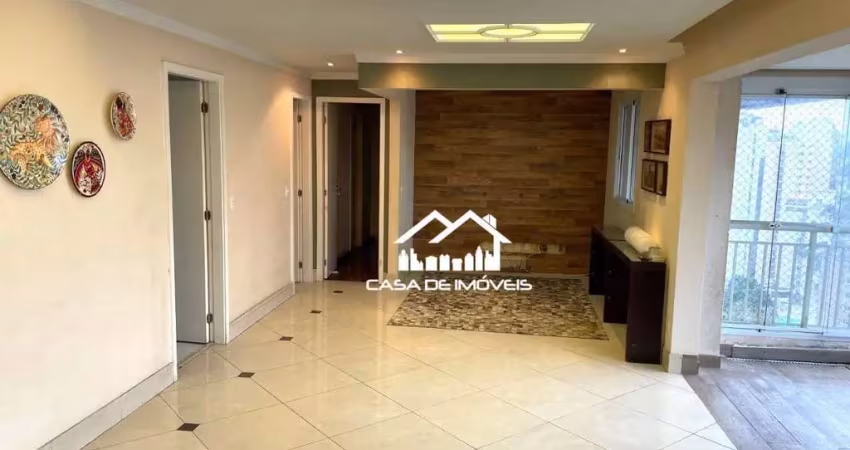 Apartamento à venda de 124m², com 3 suítes e 2 vagas, na vila andrade.