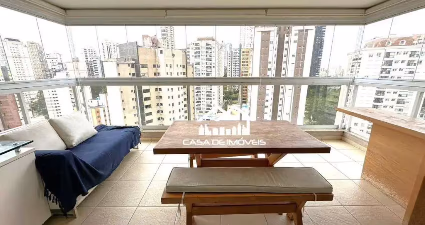 Vende apartamento com 137m², 3 suítes, 3 vagas, varanda gourmet e lazer completo, na vila suzana.