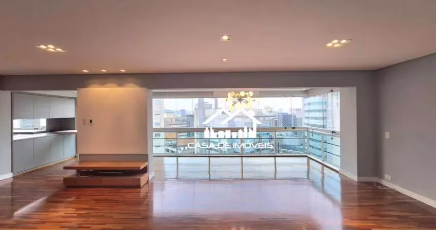 Aluga apartamento com 139m², 2 suítes, suíte master com closet imenso, 2 vagas, lazer clube, no melhor da vila olímpia.