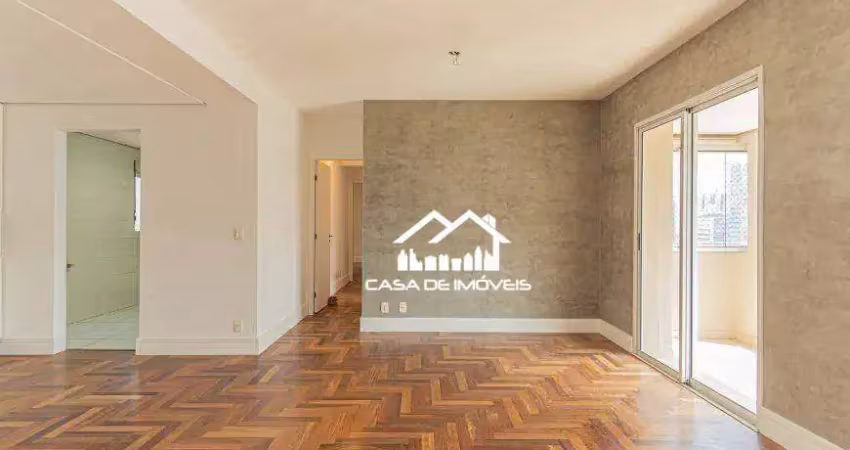 Aluga apartamento com churrasqueira, com 127m², 3 dormitórios, lazer clube, no brooklin