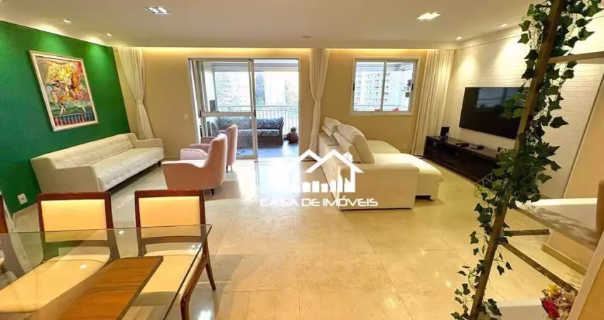 Aluga apartamento de 127m², 3 dormitórios, 1 suíte, 2 vagas e churrasqueira na vila andrade