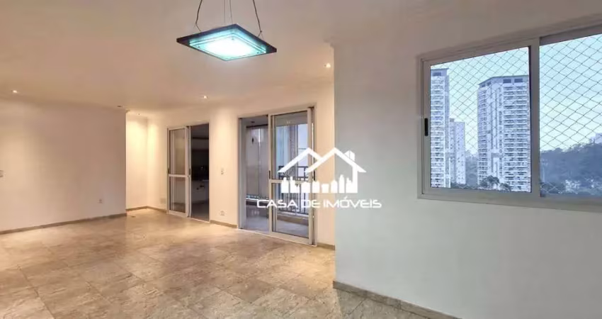 Aluga apartamento com 164m², 3 suítes com lazer completo na vila andrade.
