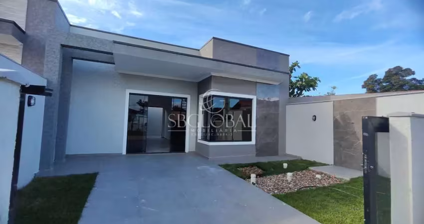 Casa nova no rainha do mar com acabamentos em alto padrão. sua oportunidade de viver em itapoá sc.