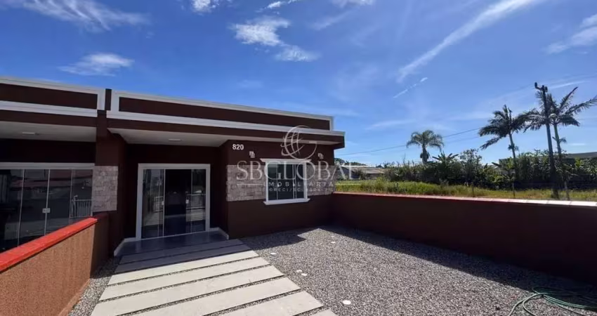 Oportunidade! casa nova no balneário volta ao mundo em itapoá/sc