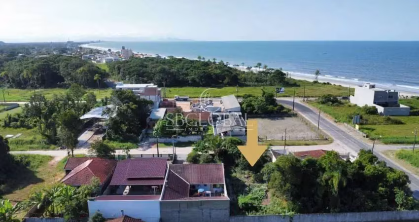 Terreno localizado no balneário itamar a 150 metros da praia em itapoá/sc!