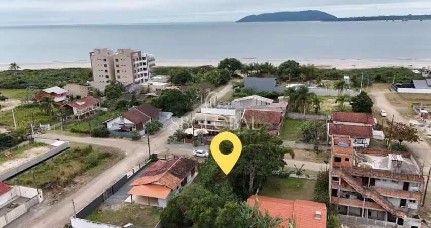 Terreno na 2° quadra do mar com 420m² (14x30) no balneário praia dos veleiros em itapoá-sc