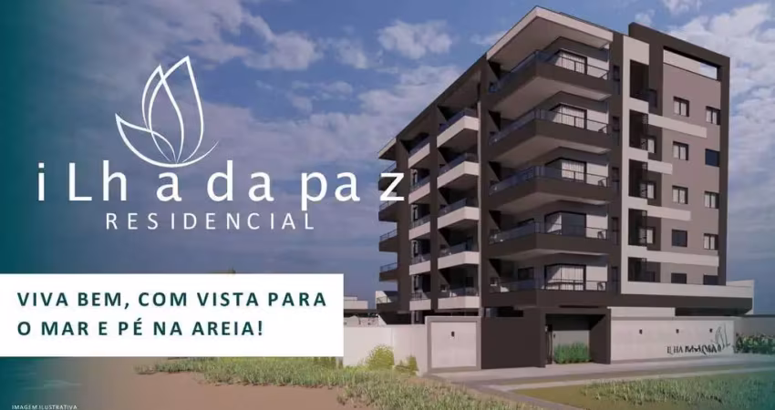Frente mar residencial ilha da paz no balneário parque em itapoá-sc