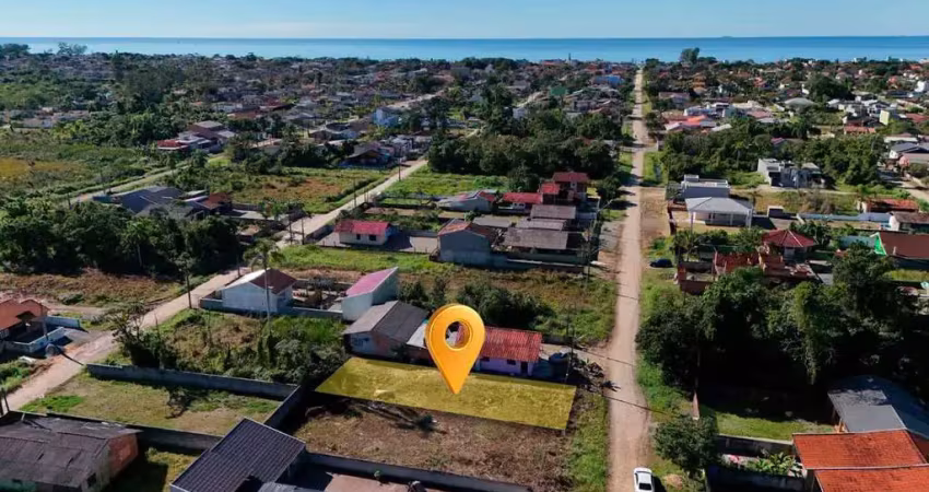Terreno localizado na rua 140 na barra do saí com 360m² em itapoá/sc!