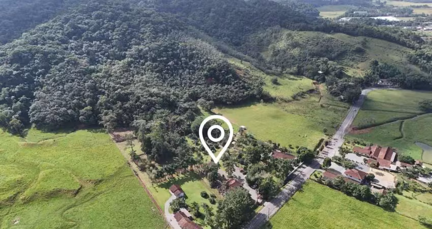 Chácara completa na estrada bonita em joinville sc – casa, riacho e muito verde!