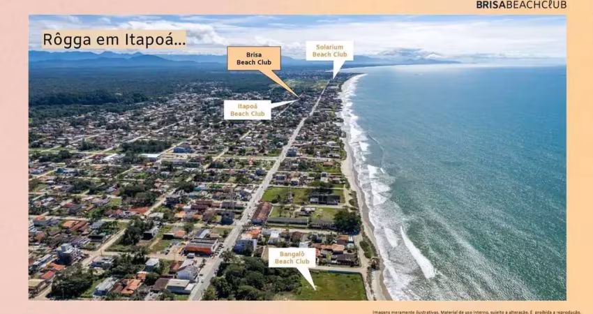 Brisa beach club - apartamentos com parcelamento próprio em itapoá sc