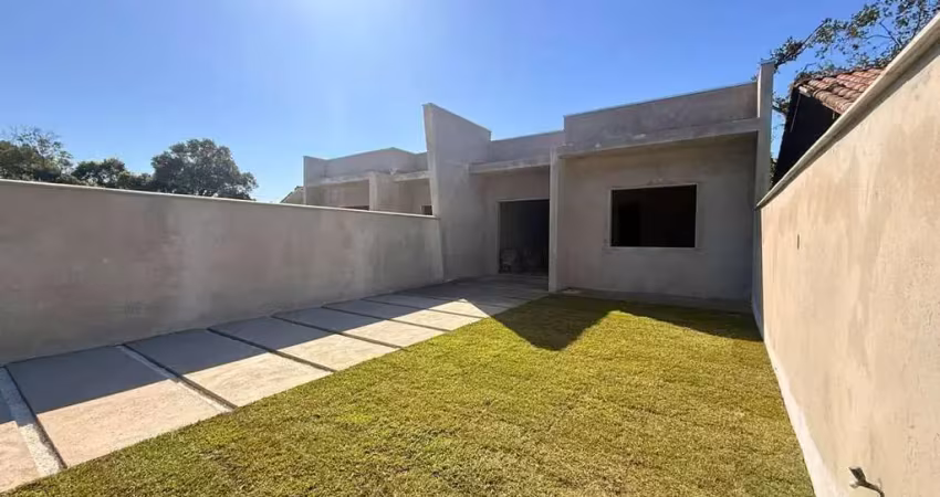 Lançamento casa nova com 96m² de área construída no balneário rainha do mar em itapoá/sc