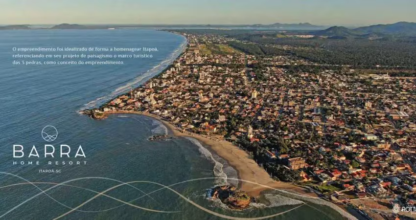 O seu apartamento no barra home resort, em itapoá sc