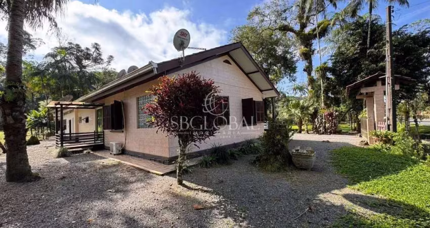 Chácara na estrada bonita em joinville sc – casa, riacho e muito verde!