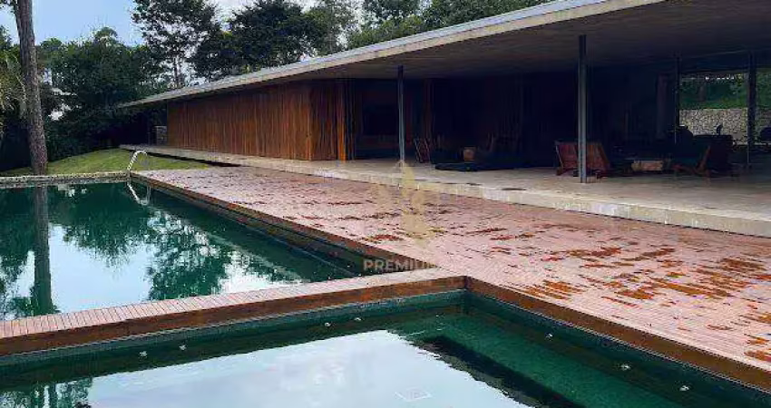 Casa com 7 dormitórios à venda, 2000 m² por r$ 15.000.000,00 - condominio estância parque de atibaia - atibaia/sp
