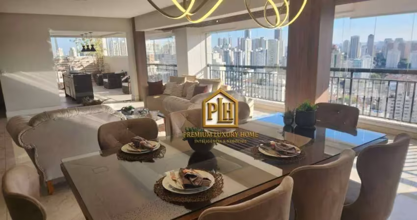 Espetacular cobertura duplex para locação no central park prime – tatuapé/sp