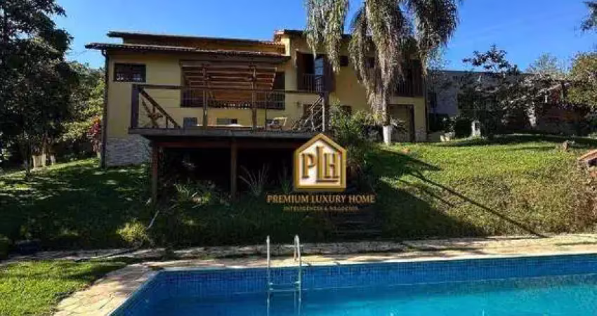 Chácara com 5 dormitórios à venda, 4366 m² por r$ 1.890.000,00 - parque caetê - bragança paulista/sp