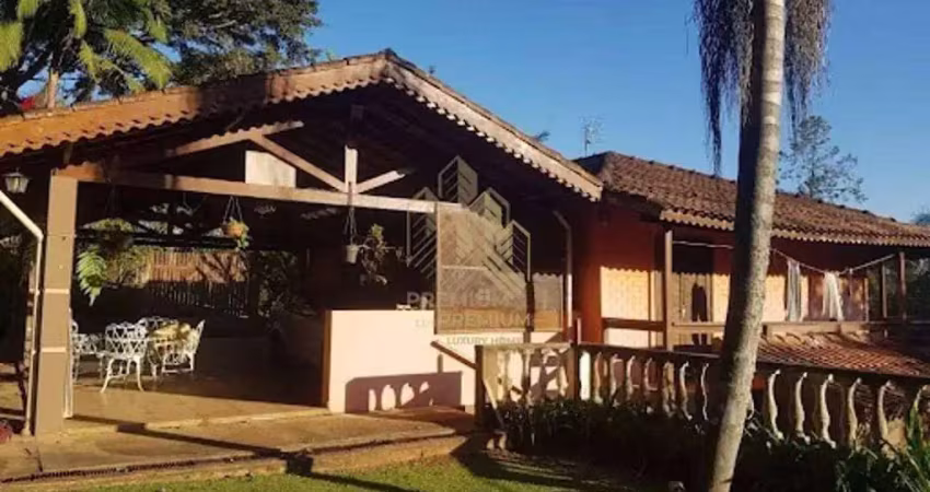 Chácara com 4 dormitórios à venda, 245 m² por r$ 980.000,00 - ponte alta - atibaia/sp