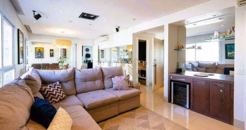 Apartamento com 4 dormitórios à venda, 157 m² por R$ 2.390.000,00 - Jardim Anália Lia Franco - São Paulo/SP