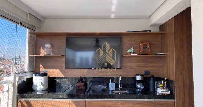 Apartamento com 2 dormitórios à venda, 74 m² por R$ 954.000,00 - Belenzinho - São Paulo/SP