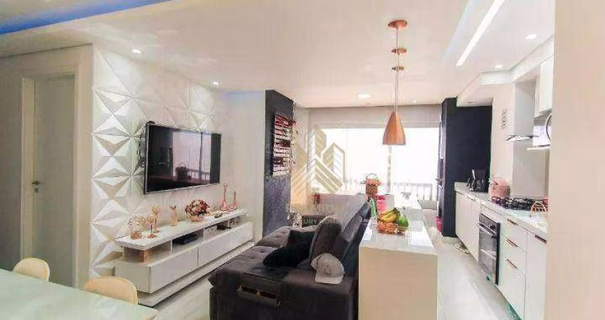 Apartamento com 2 dormitórios à venda, 50 m² por R$ 639.000,00 - Brás - São Paulo/SP