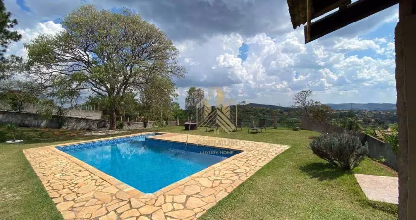 Chácara com 6 dormitórios à venda, 1350 m² por r$ 1.300.000,00 - chácaras fernão dias - atibaia/sp