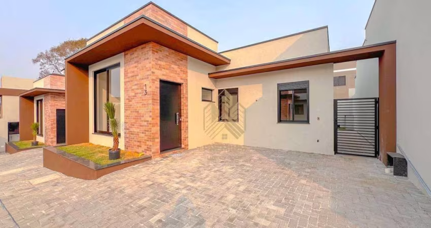 Casa com 3 dormitórios à venda, 96 m² por R$ 880.000,00 - Nova Gardênia - Atibaia/SP