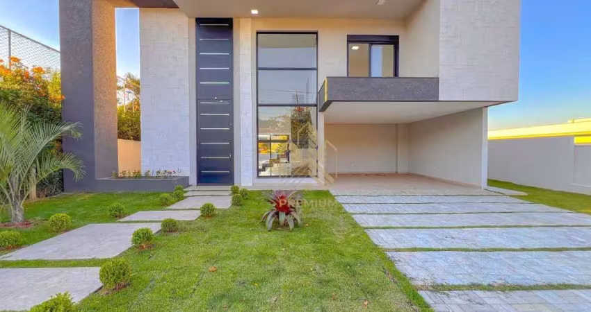 Casa com 4 dormitórios à venda, 252 m² por r$ 2.690.000,00 - condomínio shamballa ii - atibaia/sp