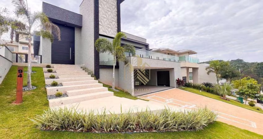 Casa com 4 dormitórios à venda, 330 m² por R$ 3.200.000,00 - Condomínio Residencial Campos do Conde - Bragança Paulista/SP
