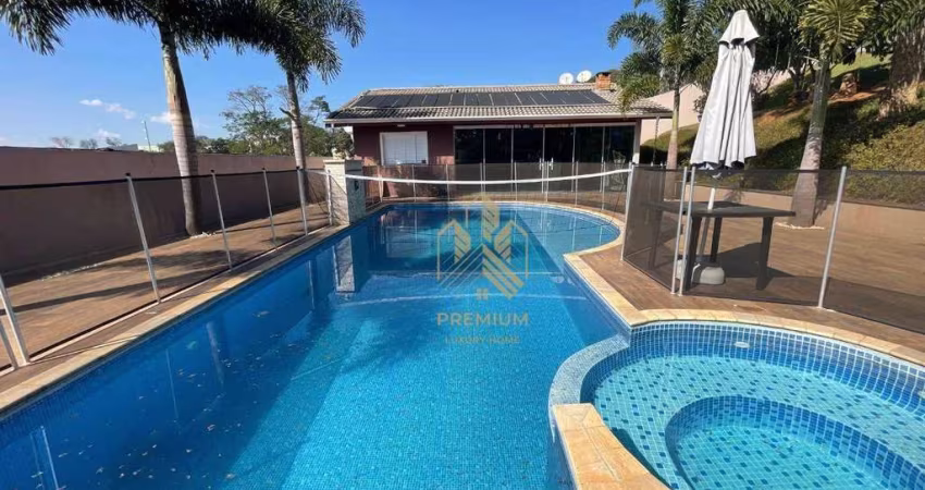 Chácara com 6 dormitórios à venda, 1321 m² por r$ 1.990.000,00 - residencial country felix - bom jesus dos perdões/sp